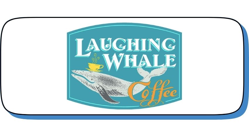 Laughing Whale coffee logo