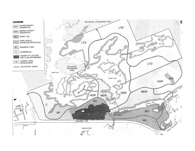 Map 5 of the Blue Mountain Birch Cove Lakes