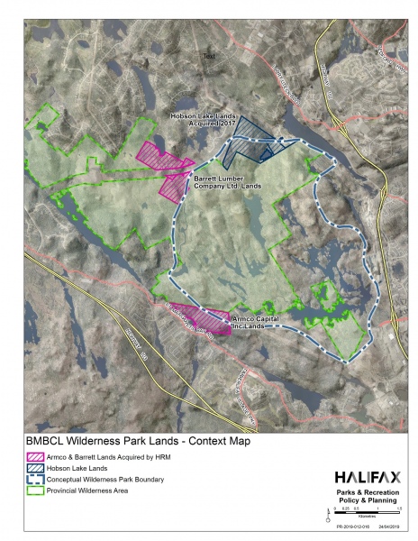 Blue Mountain Birch Cove Lakes proposed subdivision Map 8 (2018)