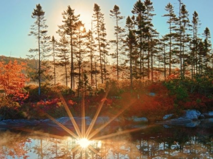 Sandy Lake at sunrise