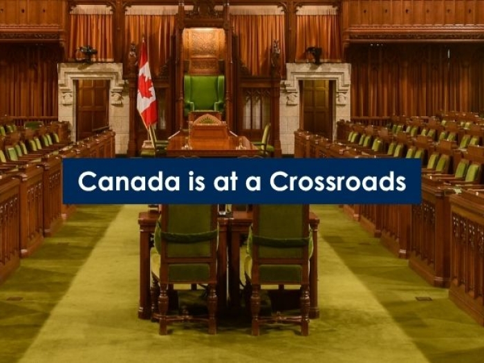 image of empty seats in the House of Commons
